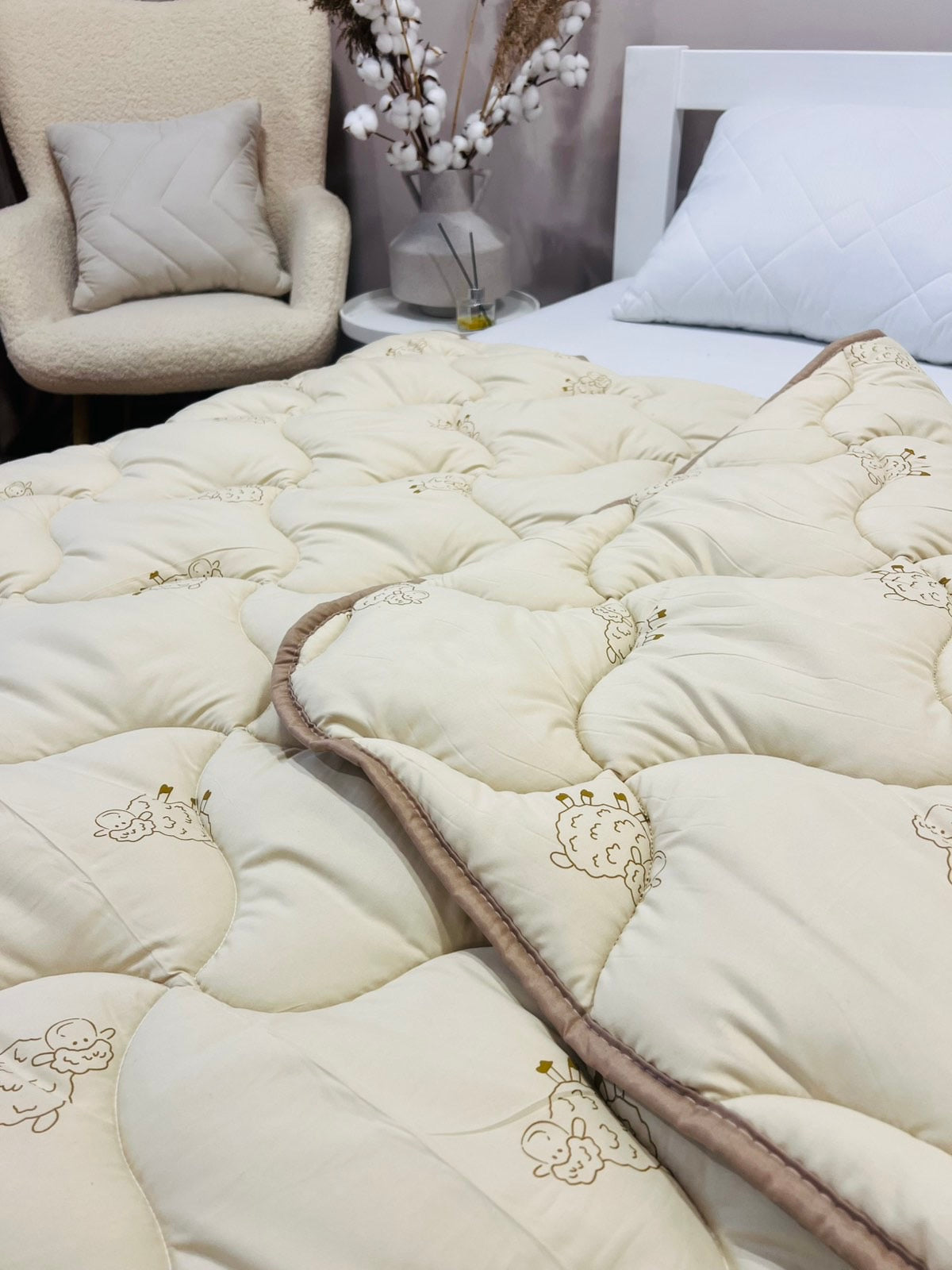 Quilt  filling eco wool