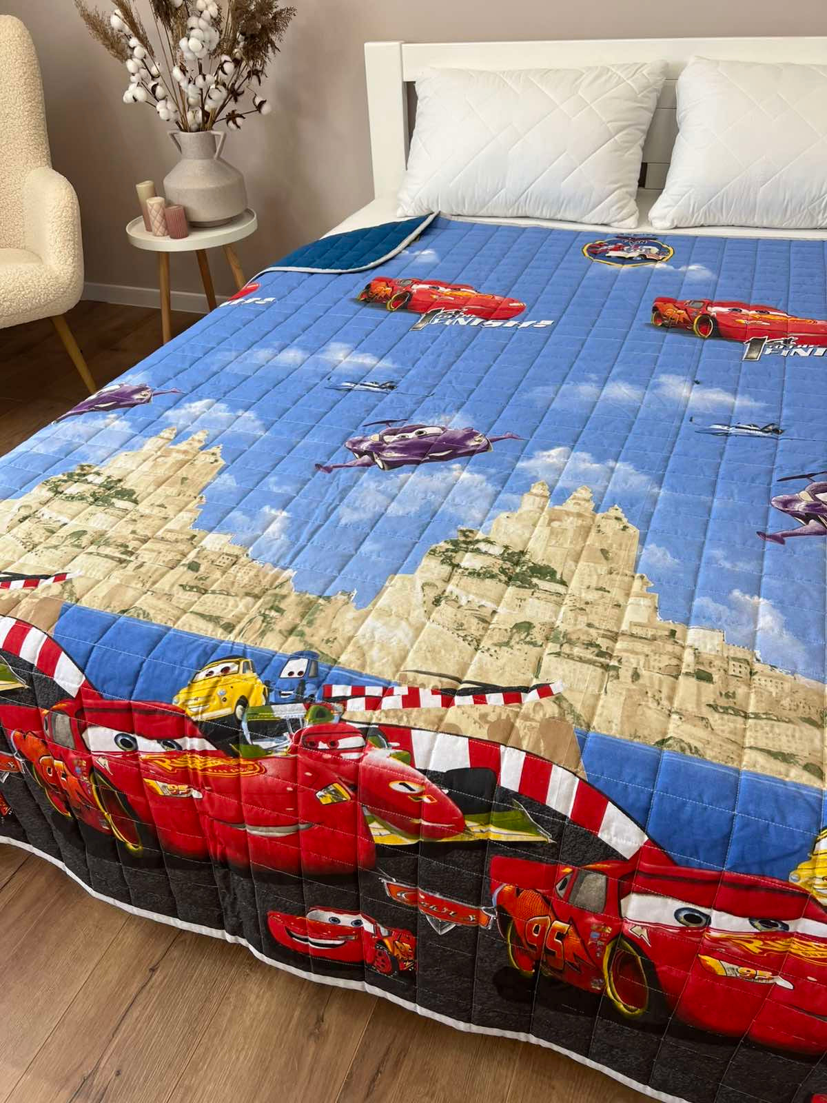 Children's wheelbarrow blanket