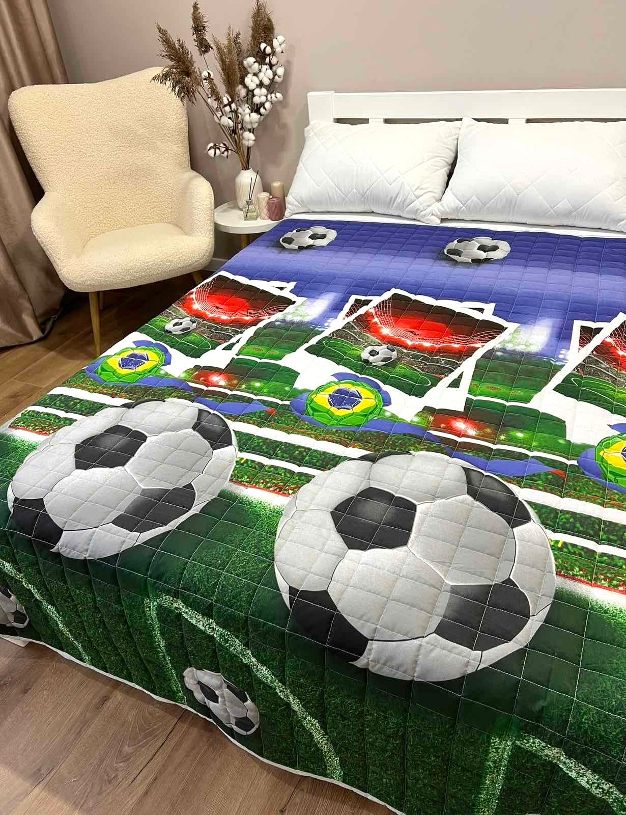 Children's football blanket