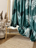 Велюрова ковдра з візерунком