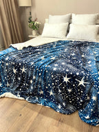 Велюрова ковдра з візерунком